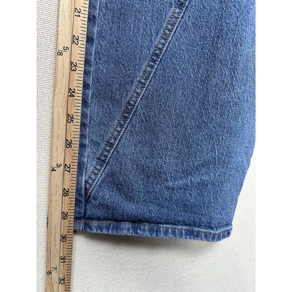Women’s Denim Barrel Leg Jeans And Now This Sz 6 Tapered Medium Rise Cargo - Picture 11 of 16